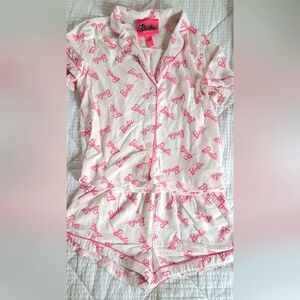 Women's 2 Piece Barbie Pajama Set